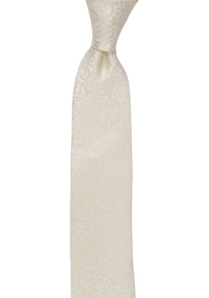 SWANKY IVORY Kinderkrawatte medium