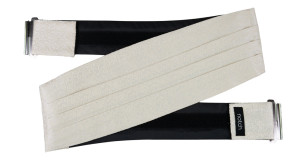 SWANKY IVORY kummerbund