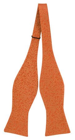 SWANKY ORANGE ungebundene Fliege
