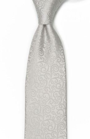 SWANKY Silver Krawatte