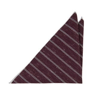 TAKENFORGRANTED WINE RED Einstecktuch