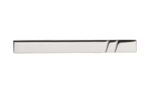 Three Block silver krawattennadel