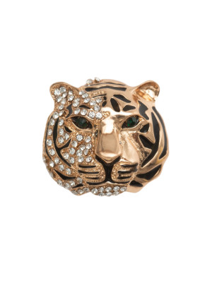 TIGER FACE GOLD reversnadel