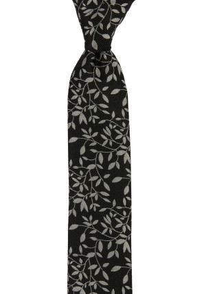 TJOHEJ GREY Kinderkrawatte medium