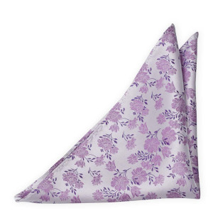 TOSSBLOSSOM Powder purple Einstecktuch