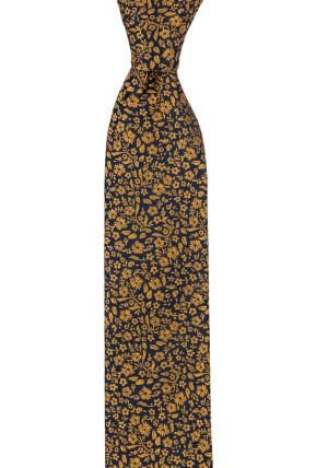 TUSSIEMUSSIE GOLD schmale Krawatte