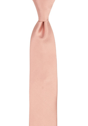 Twillie Blush Pink schmale Krawatte