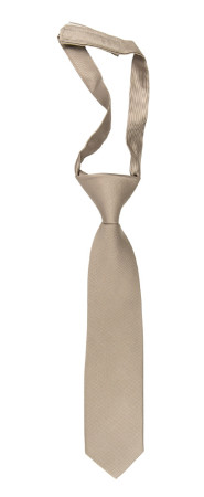 Twillie Taupe kinderkrawatte klein vorgebundene