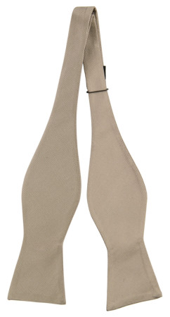 Twillie Taupe ungebundene Fliege