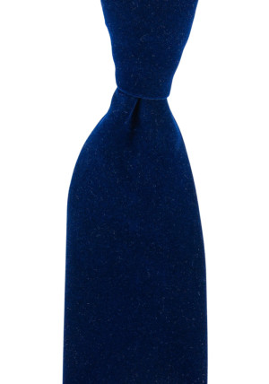 Velvet Dark Blue klassisch breite Krawatte