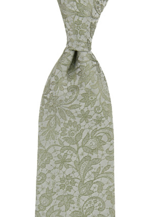 VIGSEL MOSS GREEN klassisch breite Krawatte