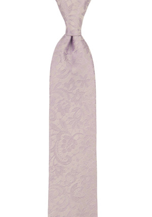 VIGSEL Pale purple schmale Krawatte