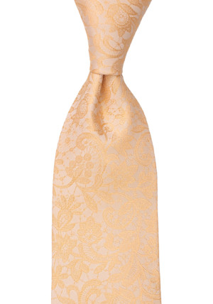 VIGSEL PEACH klassisch breite Krawatte