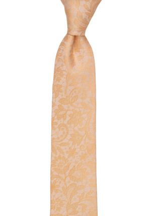 VIGSEL PEACH schmale Krawatte