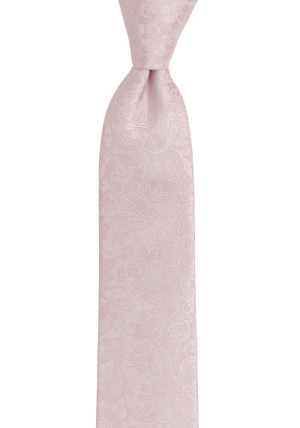 VIGSEL Powder pink schmale Krawatte