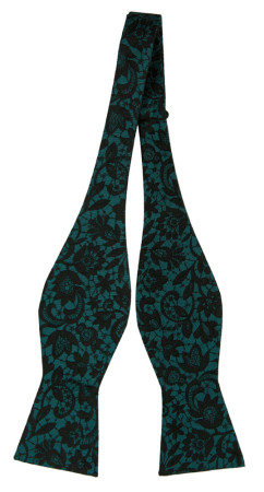 VIGSEL TURQUOISE ungebundene Fliege