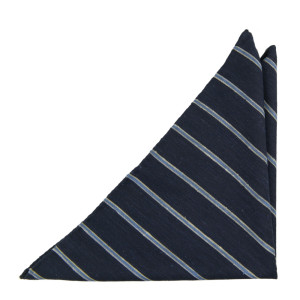 VIRILE NAVY BLUE Einstecktuch