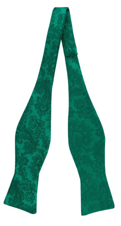 WEDDED EMERALD GREEN ungebundene Fliege