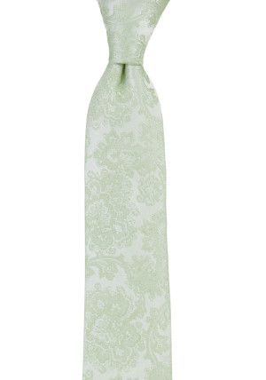 WEDDED PASTEL GREEN schmale Krawatte