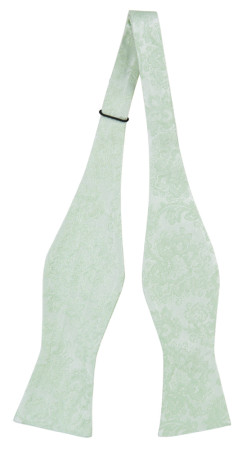 WEDDED PASTEL GREEN ungebundene Fliege