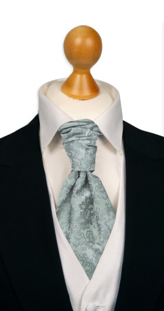 WEDDED SILVER gebundene plastron