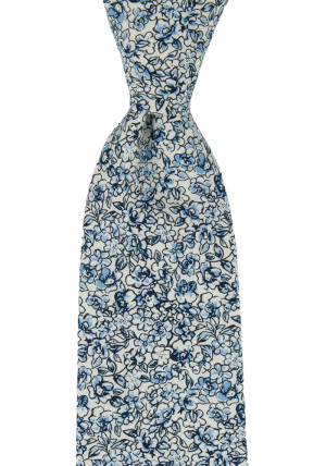 WEDDINGBELLS BLUE klassisch breite Krawatte