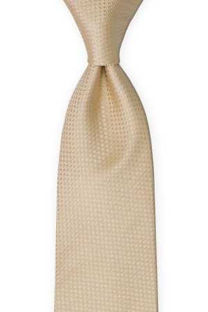 WEDLOCK Champagne klassisch breite Krawatte