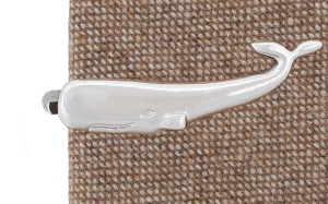 Whale Silver krawattennadel