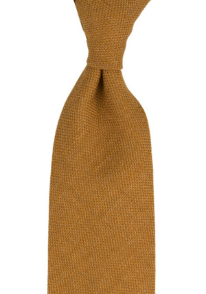 YARNING Ochre Yellow Krawatte