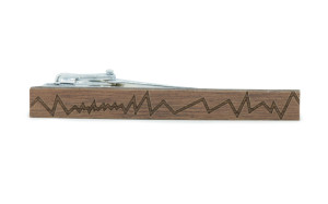 Zig Zag Wood krawattennadel