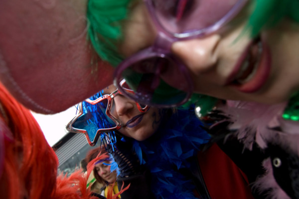 Krawatte an Weiberfastnacht